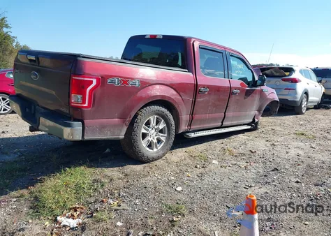 2016 Ford F-150 Xlt z USA, uszkodzony, nr VIN 1FTEW1EF1GFA44801